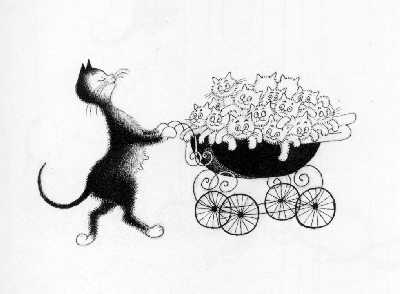 Udc - Editions CLOUET Boîte à Bons Points Les Chats DUBOUT - Spirale